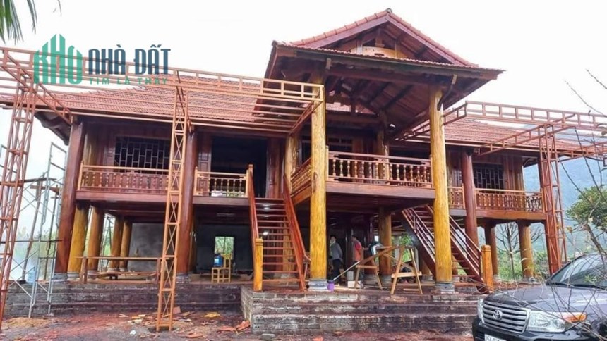 Bên em có mấy mẫu nhà sàn dân tộc gửi tới quý a chị tham khảo tại huyện Phù Yên - Sơn La