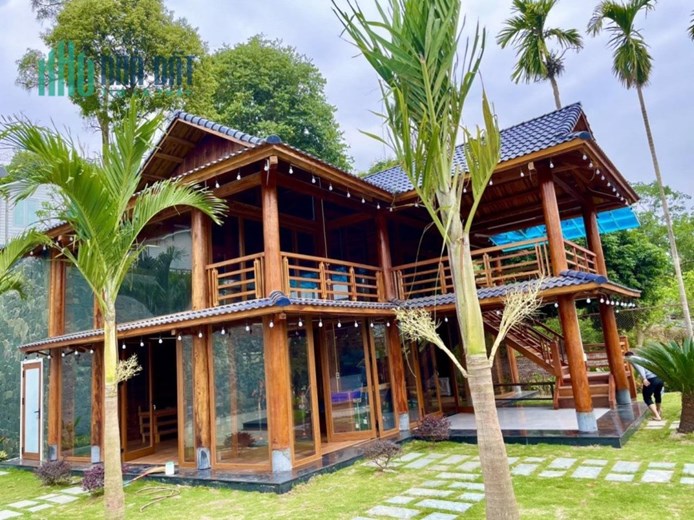 Bên em có mấy mẫu nhà sàn dân tộc gửi tới quý a chị tham khảo tại huyện Phù Yên - Sơn La