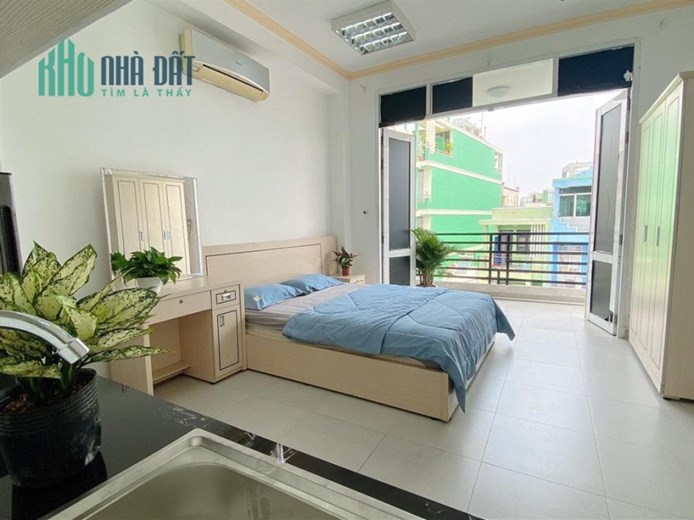 🌈 CHDV Bùi Hữu Nghĩa 45m2 full nội thất, Ban công