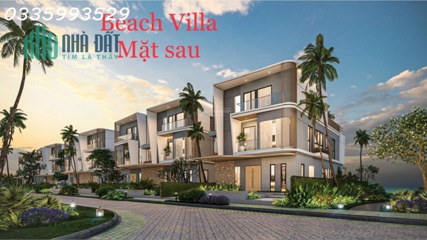 Bán Biệt thự 3 - 5PN Mặt Biển Hồ Tràm giá gốc CĐT, Thanh Toán Theo Tiến Độ. Chỉ 4ty2 nhận Villa