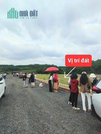 Bán đất mặt tiền đường nhựa liên xã tại Lộc Ninh giá 375triệu có thổ cư
