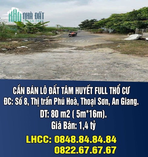 CHÍNH CHỦ CẦN BÁN LÔ ĐẤT TÂM HUYẾT FULL THỔ CƯ.