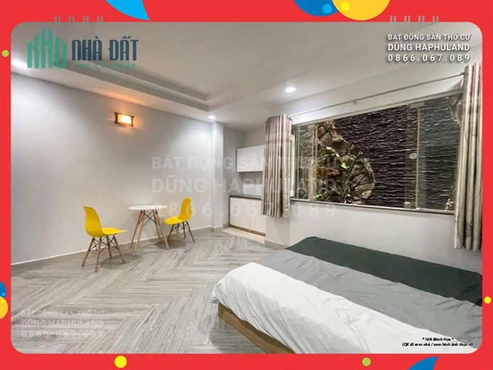 TB. Bán CHDV 23P gần Vincom Cộng Hòa, TN 1,6 tỷ/năm. Nhà 6T có TM.