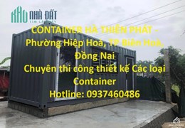 CONTAINER HÀ THIÊN PHÁT - Phường Hiệp Hoà, TP Biên Hoà, Đồng Nai