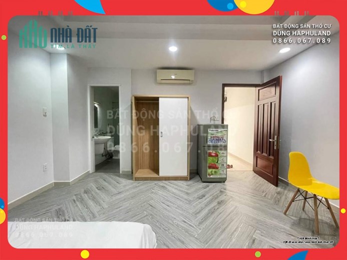 TB. Bán CHDV 23P gần đường Cộng Hòa, TN 1,6 tỷ/năm. Nhà 6T có TM.