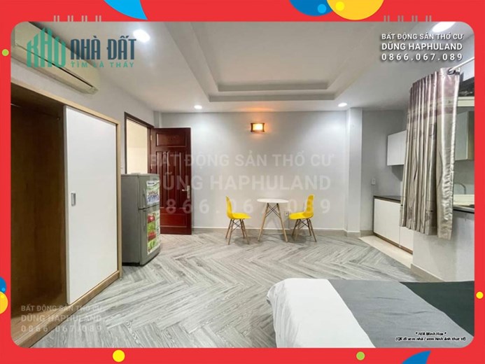 TB. Bán CHDV 23P gần đường Cộng Hòa, TN 1,6 tỷ/năm. Nhà 6T có TM.