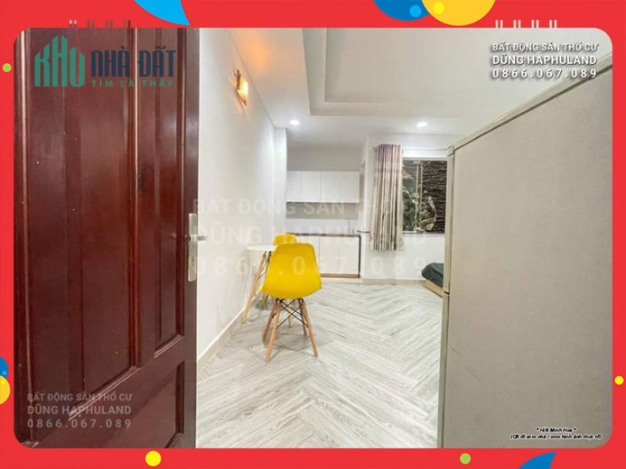 TB. Bán CHDV 23P gần đường Hoàng Văn Thụ, TN 1,6 tỷ/năm. Nhà 6T có TM.