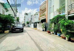 BÁN NHÀ MẶT TIỀN KINH DOANH -HẺM XE HƠI 8M PHÚ THUẬN, QUẬN 7 - HẺM THÔNG TỨ HƯỚNG