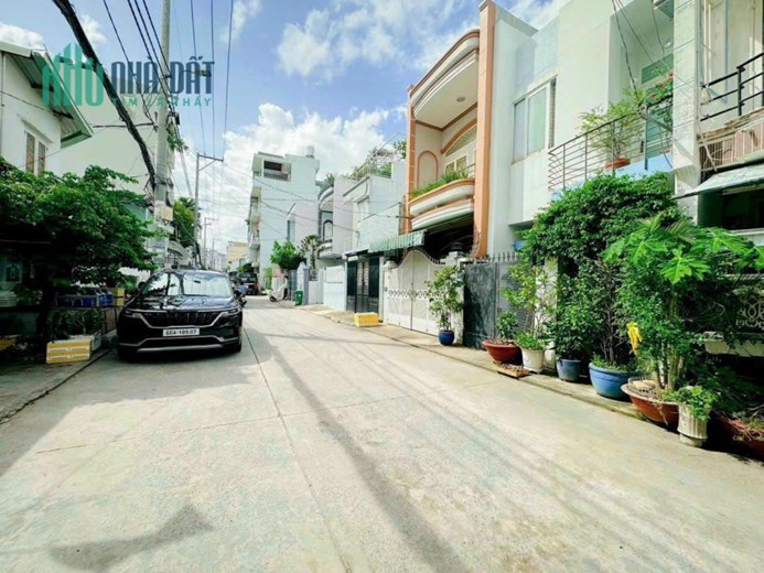 BÁN NHÀ MẶT TIỀN KINH DOANH -HẺM XE HƠI 8M PHÚ THUẬN, QUẬN 7 - HẺM THÔNG TỨ HƯỚNG