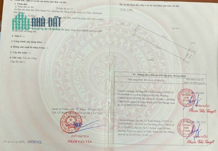 Bán đất giá rẻ đường Miếu Hai Xã diện tích 74m chỉ 1 tỉ