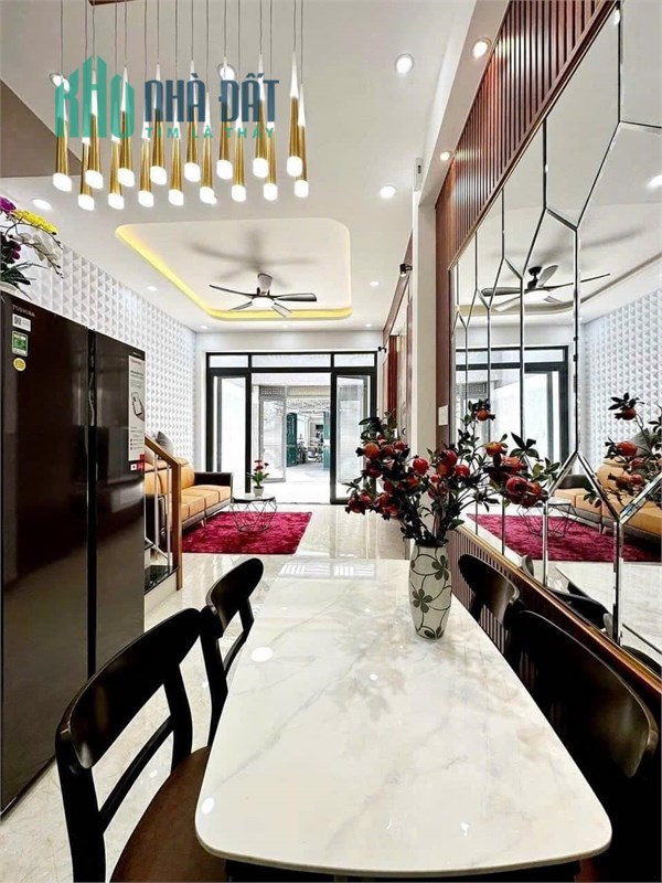 Nhà đẹp 4 tầng Full nội thất đường Quang Trung, Gò Vấp – HXH, chỉ 6.38 tỷ