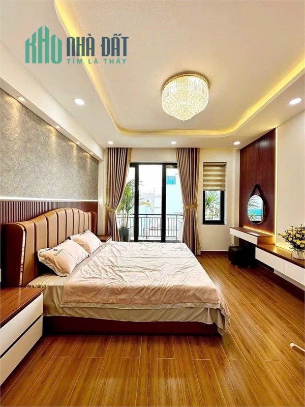 Nhà đẹp 4 tầng Full nội thất đường Quang Trung, Gò Vấp – HXH, chỉ 6.38 tỷ