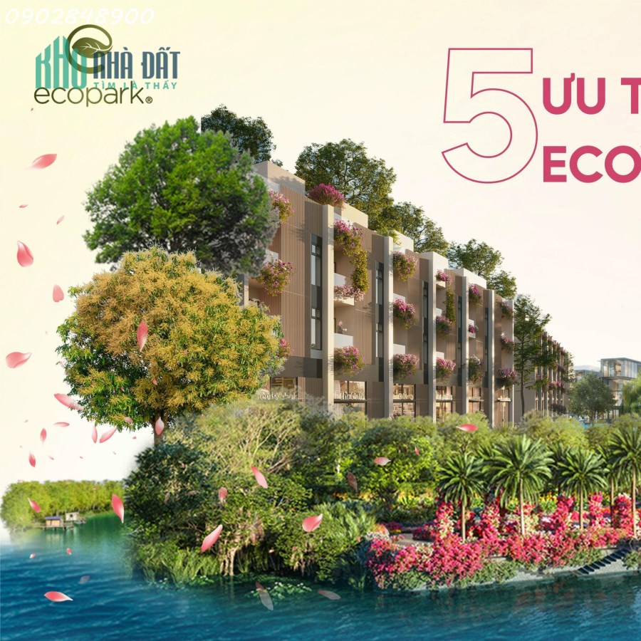 Biệt thự Ecovillage Saigon River nơi an cư viên mãn dành cho giới thượng lưu 0902848900