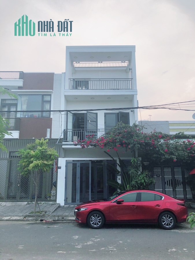 Nhà mặt tiền Quận Cẩm Lệ + View xem Pháo Hoa sông Hàn +Gara Ô Tô riêng. Lh:0917540999