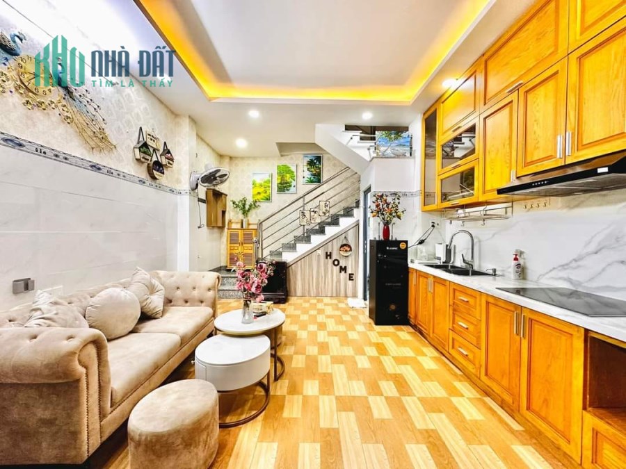 Bán Nhà Quang Trung Gò Vấp 4 Tầng Hẻm 3m Giá 3 Tỷ 5  Gần Sân Bay