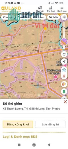 Chính Chủ Cần Bán Lô Đất Nền Trục Đường Chính Thanh Hương – Bình Phước – Giá Rẻ.