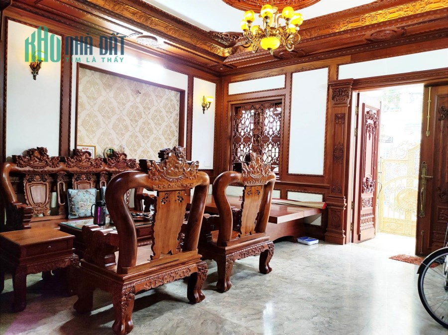 SIÊU PHÂM QUẬN 12 - SÁT MT DƯƠNG THỊ MƯỜI - NGANG 6M - NÔI THẤT CAO CẤP.