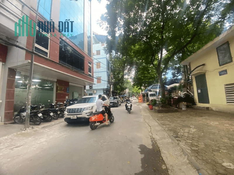 Bán nhà kinh doanh, ô tô tránh, thang máy khu phân lô phố Bùi Huy Bích, Hoàng Mai 90m2 giá 24.5 tỷ