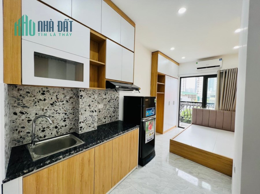 11 tỷ Nhà Dòng Tiền phố Minh Khai Hai Bà Trưng 17 căn hộ cho thuê khép kín DT 90tr/th