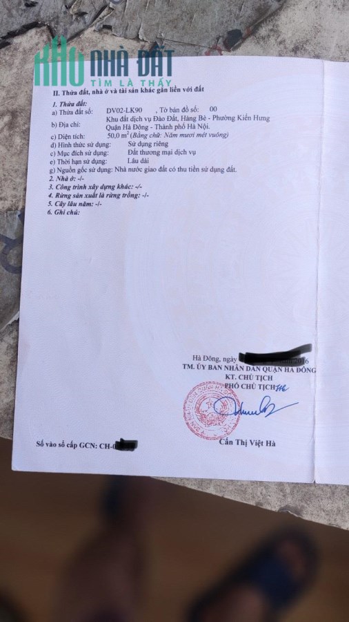 BÁN ĐẤT NỀN DỰ ÁN GIÁ RẺ - SỔ ĐỎ CHÍNH CHỦ TẠI HÀ NỘI