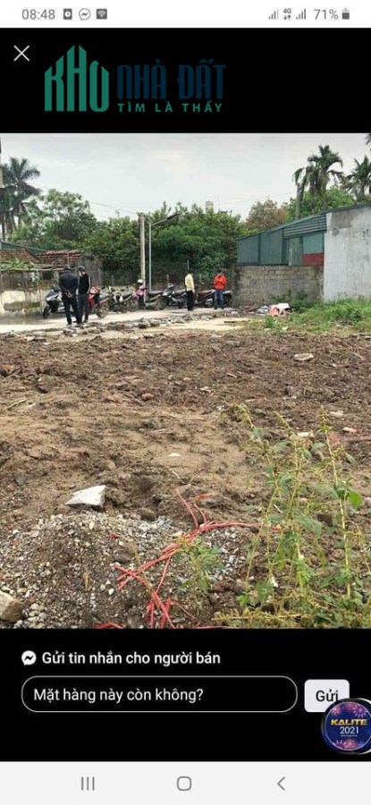 Chính chủ cần bán đất ở tổ 10 Phường Hoàng Diệu,thành phố Thái Bình Tỉnh Thái Bình