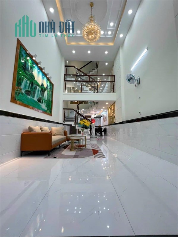 Nhà đẹp Quang Trung, P 8, Gò Vấp – Hẻm 6m, 70m2, 5 tầng full nội thất