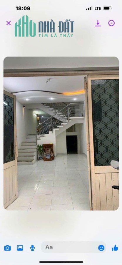 BÁN NHÀ.ĐƯỜNG NGUYỄN VĂN CÔNG-GV. HẺM XE TẢI - 60M2- NHỈNH 5 TỶ