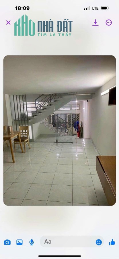 BÁN NHÀ.ĐƯỜNG NGUYỄN VĂN CÔNG-GV. HẺM XE TẢI - 60M2- NHỈNH 5 TỶ