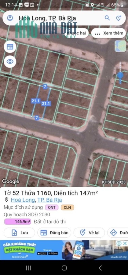 Cần bán gấp đất vị trí đẹp tại  Lan Anh 2, Hòa Long, Bà Rịa , Vũng Tàu