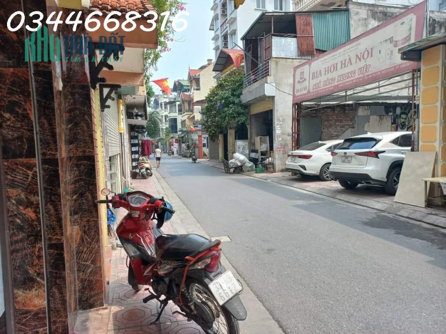 Bán nhà Ngọc Lâm, vỉa hè, ô tô tránh, KD đỉnh 55m2, MT6.5m, 4 tầng dân xây