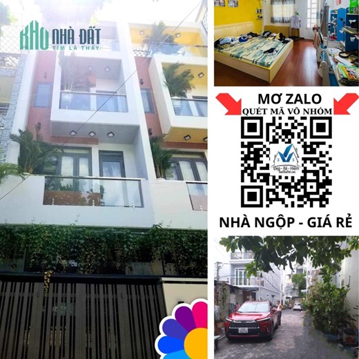 [VỊ TRÍ VIP - 240 TRIỆU THU NHẬP], 53M2, 3 TẦNG, HẺM ĐẸP 1/, CHỈ 6 TỶ XX