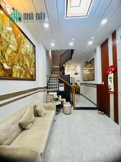 TT GÒ VẤP NGAY LOTTE NGUYỄN VĂN LƯỢNG - HẺM XE HƠI LT - DT 45M2 3PN  NỞ HẬU - NHÀ MỚI Ở LUÔN - TẶNG