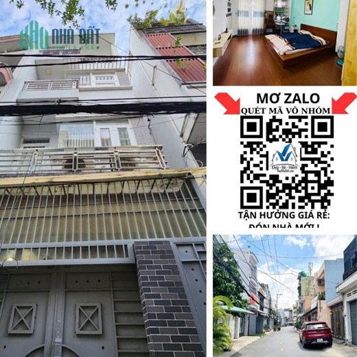 [THU NHẬP ỔN ĐỊNH 240 TRIỆU: CƠ HỘI TỐT!], 53M2, 3 TẦNG, HẺM ĐẸP 1/, GIÁ 6 TỶ XX