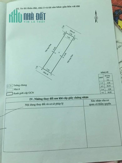 Bán Nhà Hẻm Cạn 2 Mặt Nguyễn Thái Học, P.Nguyễn Văn Cừ, Quy Nhơn , 57,6m2 , Cấp 4 , Giá 2 Tỷ 500 Tr