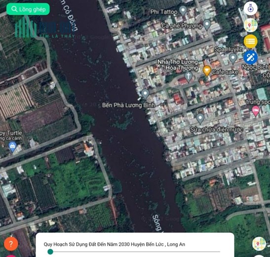 Bán 7000m2 đất sông Vàm Cỏ Đông - Thạnh Hòa - Bến Lức SHR 27.5 tỷ. Lh:0782901982.