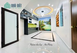 Bán nhà xây mới mặt đường tuyến 2 Trung Lực 4 tầng 61m GIÁ 5.7 tỉ