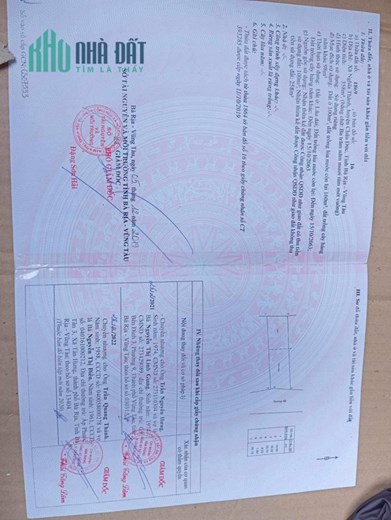 bán lô đất đường số 12 nghĩa thành - châu đức- brvt