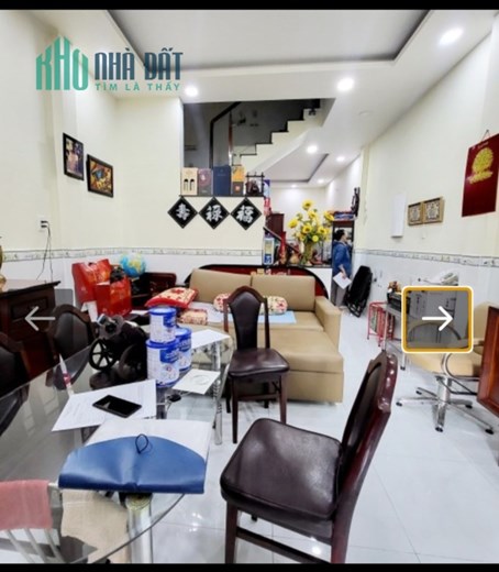 Nhà shr hẻm ôtô 52m² 2 tầng 4x13m 4tỷ8 đường  Gò Dầu P.Tân Quý. Q.Tân Phú