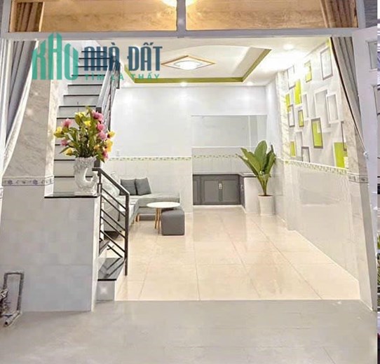 BÌNH TÂN - HẺM XE HƠI 5M THÔNG - 2 TẦNG - 32M2 - SỔ VUÔNG VỨC NỞ HẬU NHẸ -  NHÀ MỚI ĐẸP ĐƯỜNG SỐ