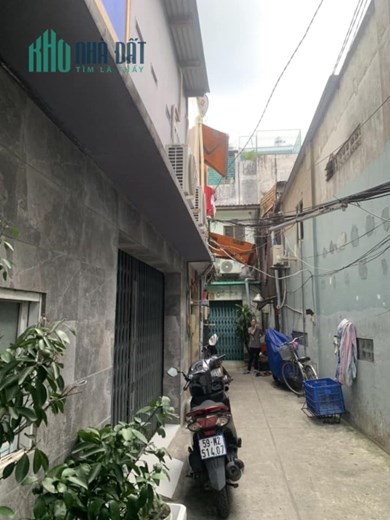 Chỉ 2.2 tỷ TL, 27m2, nhà 3 tầng 3PN, Bãi Sậy, Quận 6, ngay Minh PHụng Bình Tiên.