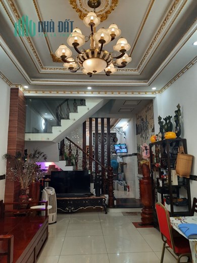 BÌNH HƯNG HOÀ B_ĐƯỜNG SỐ 8 - MẶT TIỀN ĐƯỜNG NHỰA 6M - 4 TẦNG 4PN - 73M2 - GIÁ 6.5 TỶ