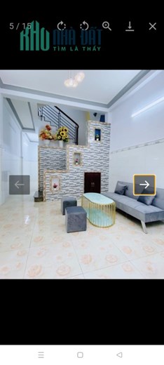 Nhà shr, hẻm ôtô 48m² 3tầng 4x12m. 4tỷ35 đg Bình Long, Phú Thọ Hoà. Tân Phú.