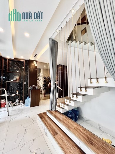 VILLA BÌNH THẠNH, LÊ QUANG ĐỊNH - 6 TẦNG - HXH 6M - 80M2 - NGANG  6M SỔ A4 - THANG MÁY - TẶNG FULL