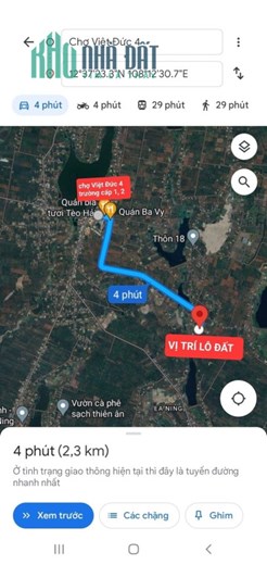 Bán lô đất 200m2 có 60m2 thổ cư tại Ening - Cưkuin