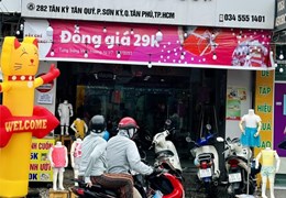 SANG NHƯỢNG MẶT BẰNG KINH DOANH QUẦN ÁO Tại Phường Sơn Kỳ, Quận Tân Phú - HCM