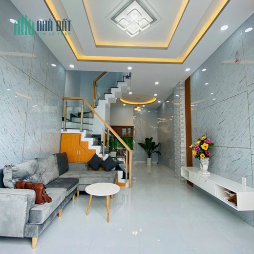 NHÀ MỚI HẺM 310 ĐẤT MỚI, KẾ BÊN CHỢ LÊ VĂN QUỚI, HXH 5m Thông, NHỈNH 3TỶ