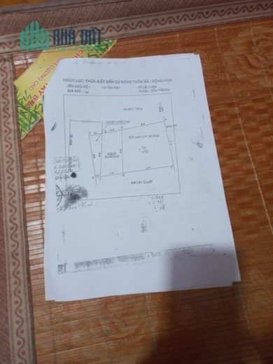 Bán lô đất phù hợp đầu tư lâu dài hoặc phân lô tách thửa – tâm huyết