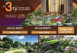 SỐC TOÀN TẬP. Căn hộ HOT nhất Sài Gòn, thanh toán 3 năm chỉ 900tr. Mua trực tiếp CĐT.