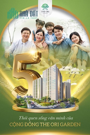CHỈ TỪ 225 TRIỆU ĐỒNG SỞ HỮU CHUNG CƯ THE ORI GARDEN BÀU TRÀM, ĐÀ NẴNG