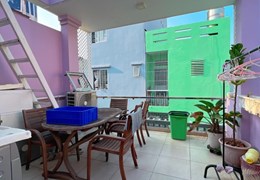 NHÀ MẶT TIỀN( LÔ GÓC) CHÍNH CHỦ GẦN HOÀNG DIỆU, Q.4, DT: 9x10, 4 TẦNG, 18 TỶ.